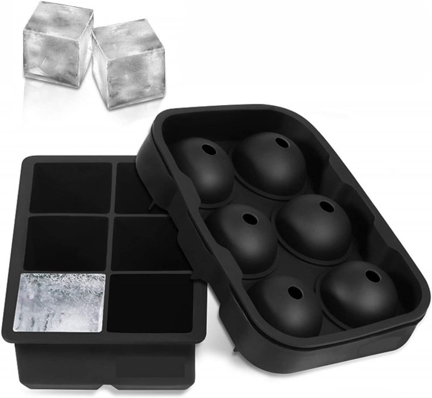 Round Ice Mold & Square Ice Mold
