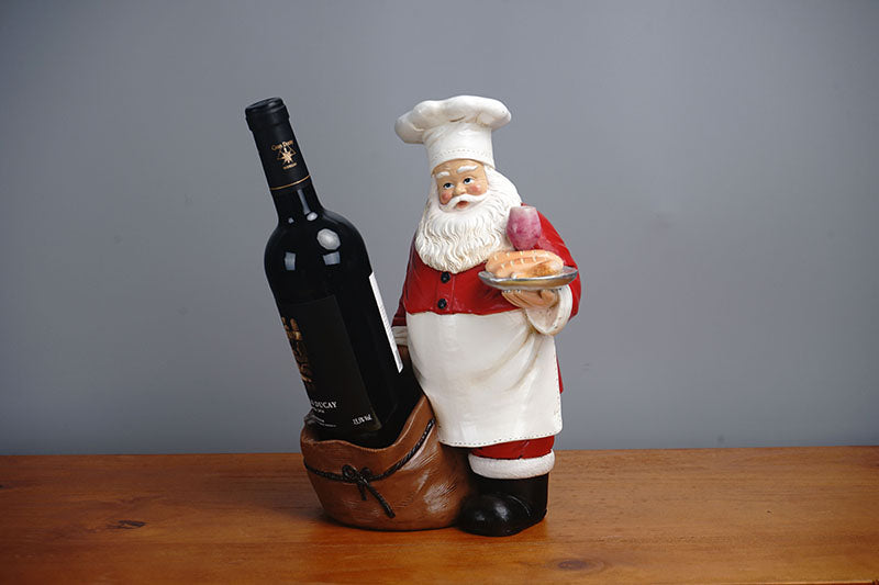 Santa Bottle Holder