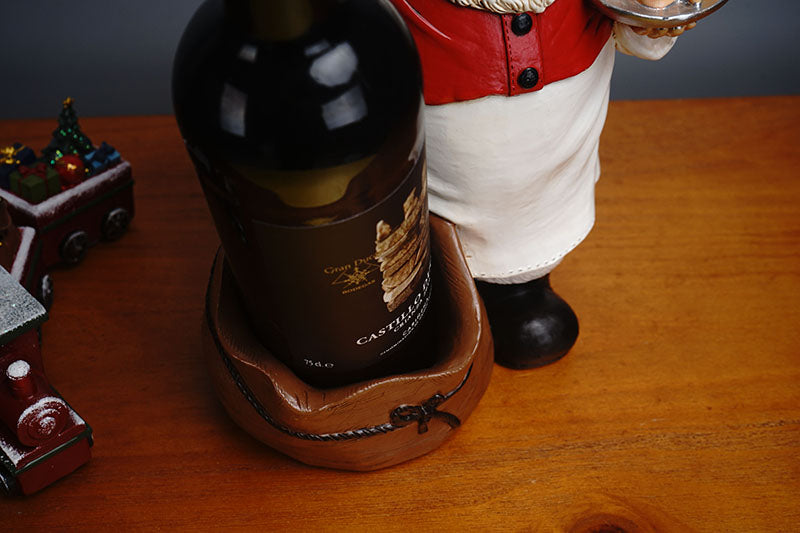 Santa Bottle Holder