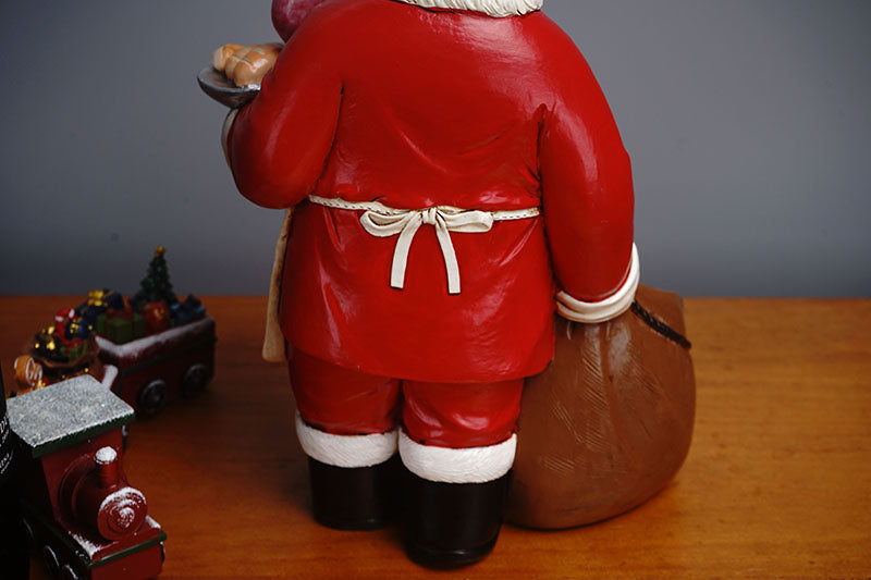 Santa Bottle Holder
