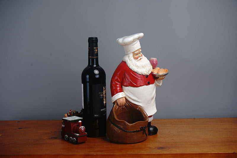 Santa Bottle Holder