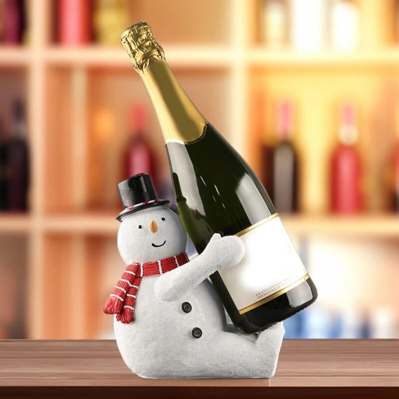 Snowman Wine Holder