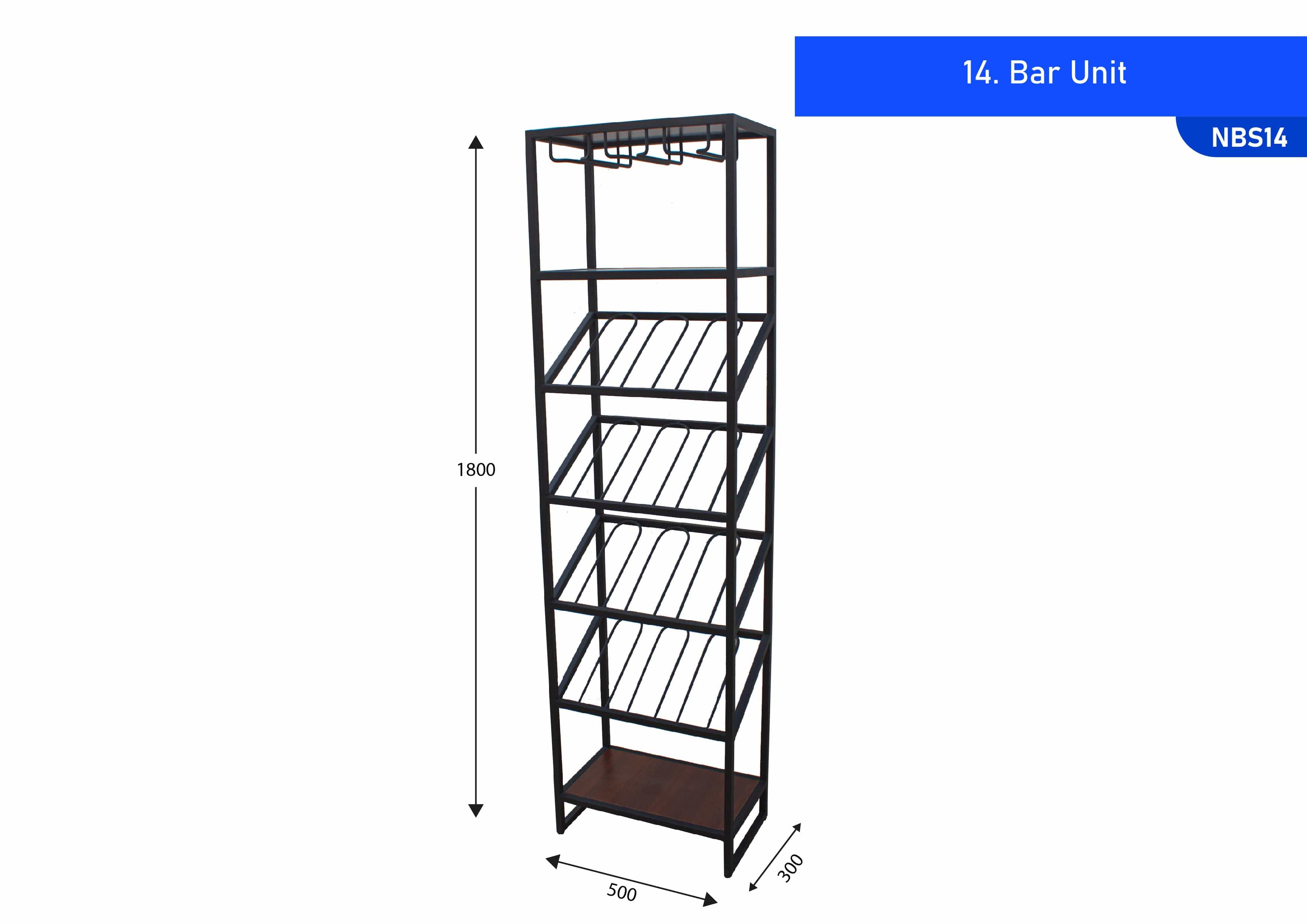 Bar Unit Black