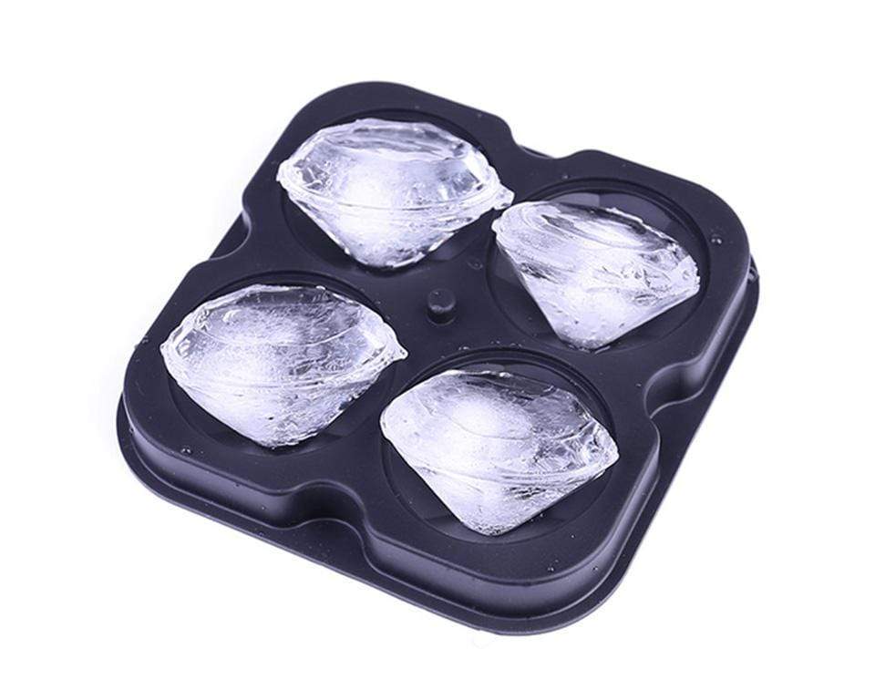 Black Diamond Shape Ice Cube Maker