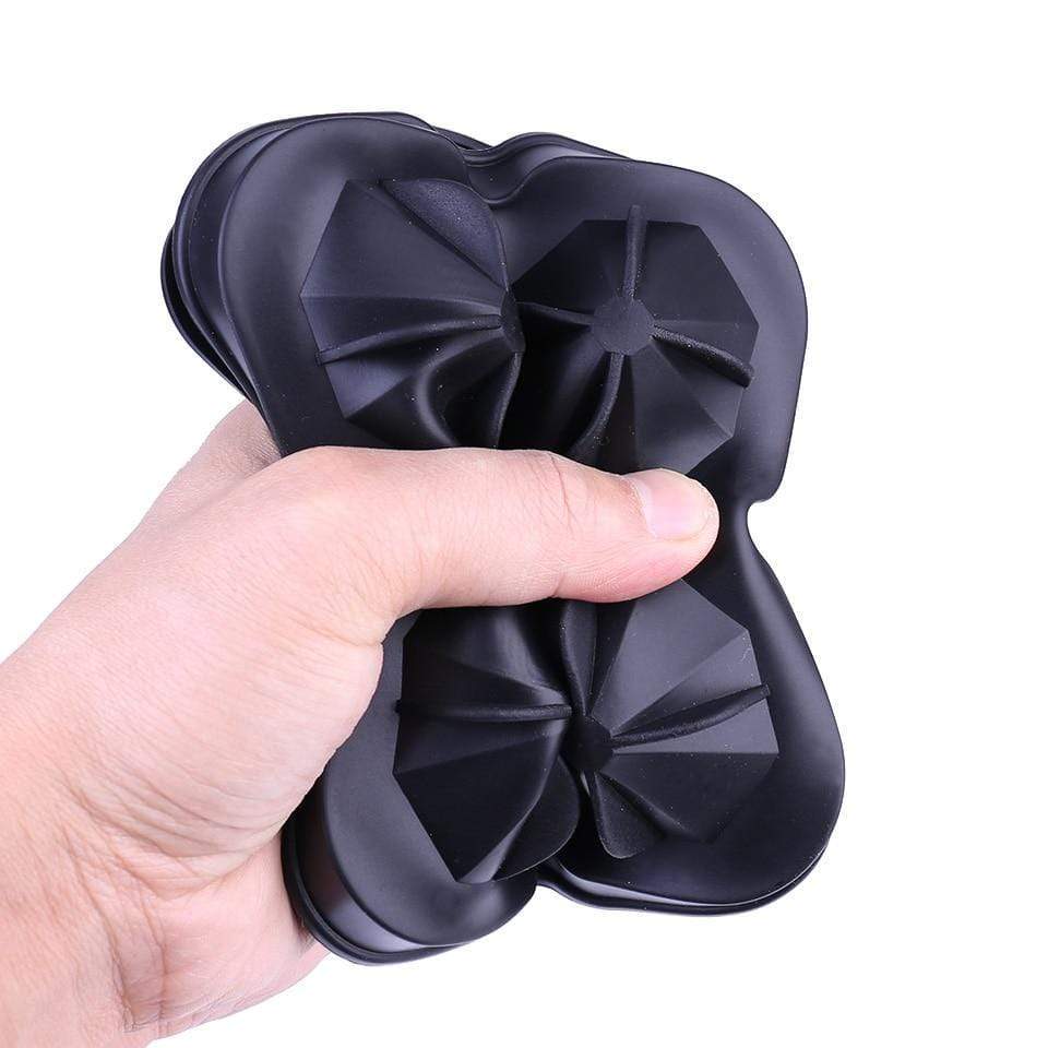 Black Diamond Shape Ice Cube Maker