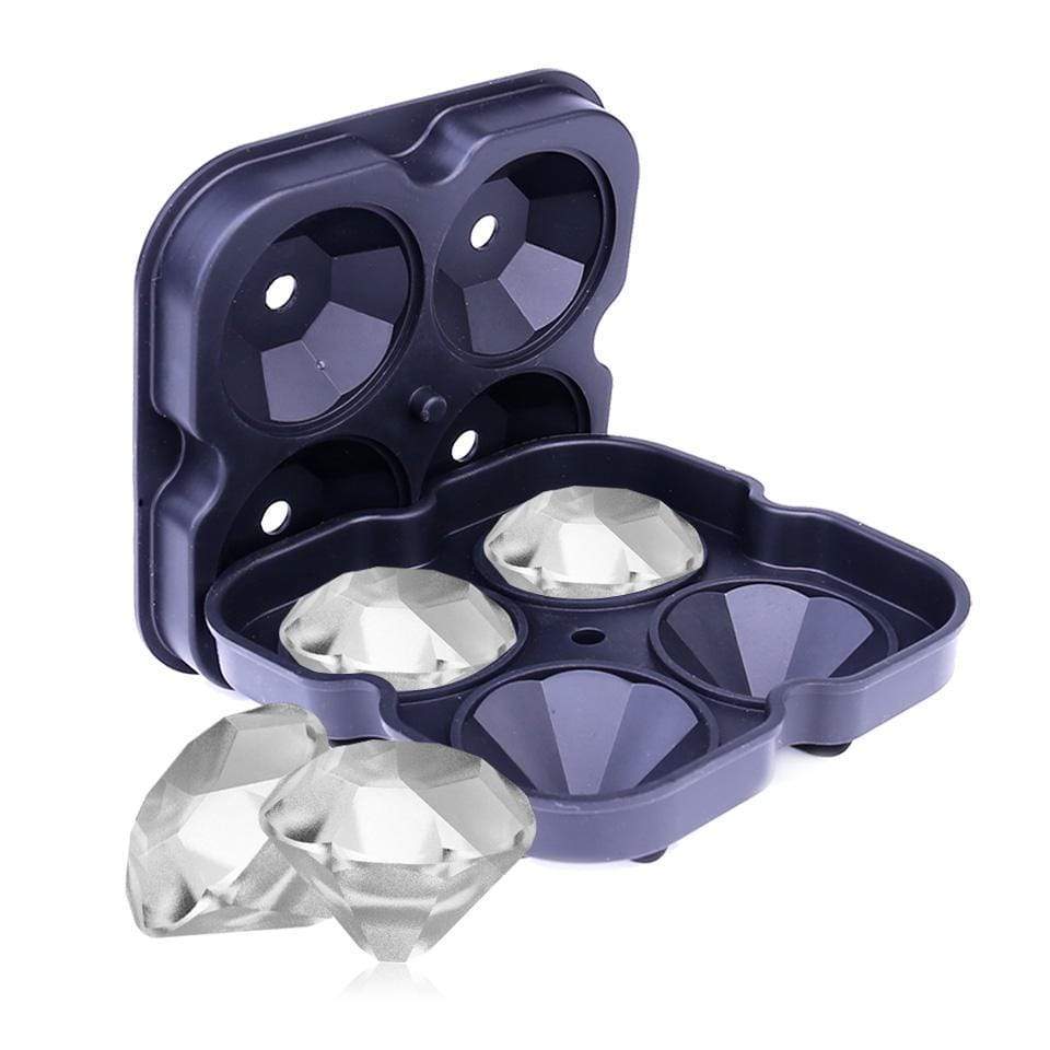 Black Diamond Shape Ice Cube Maker