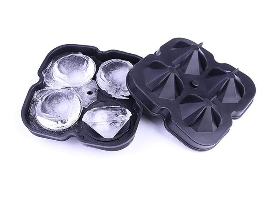 Black Diamond Shape Ice Cube Maker