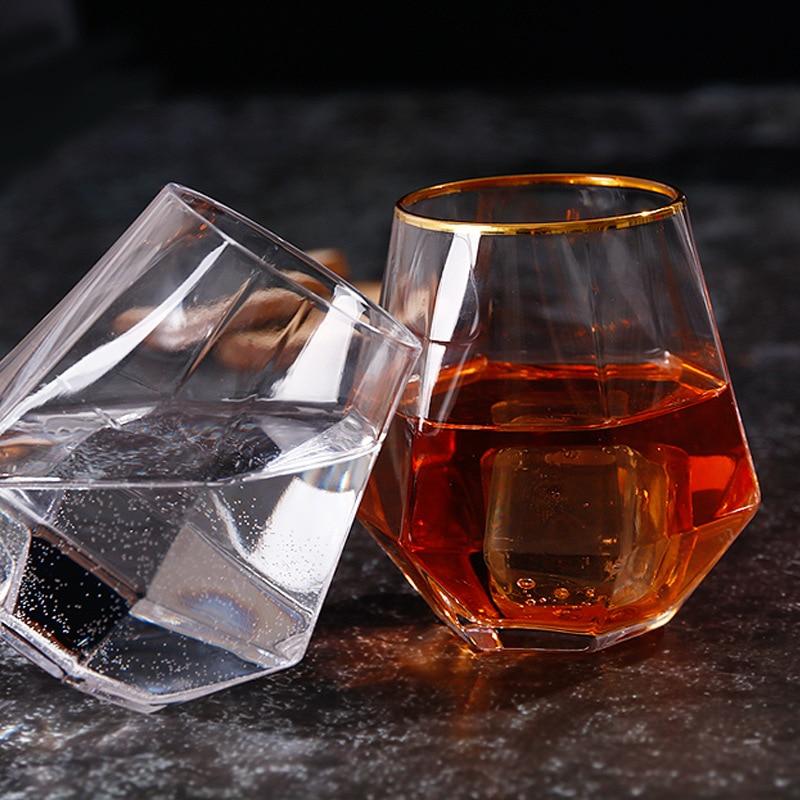 Luxury Hexagon Glasses - Set of 2