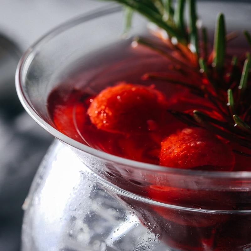 Molecular Triangle Glasses Set of 2