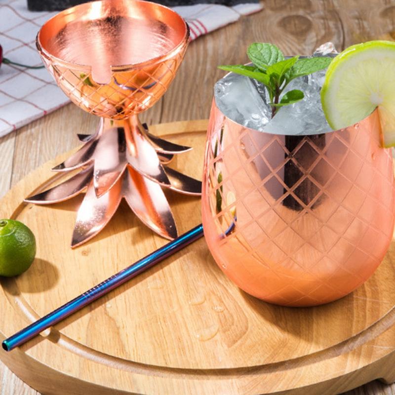 Pineapple Copper Tumbler - 1 pc