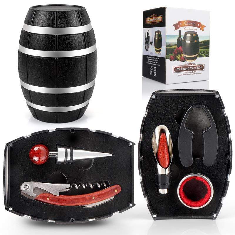 Small Wine Barrel Accessories Set