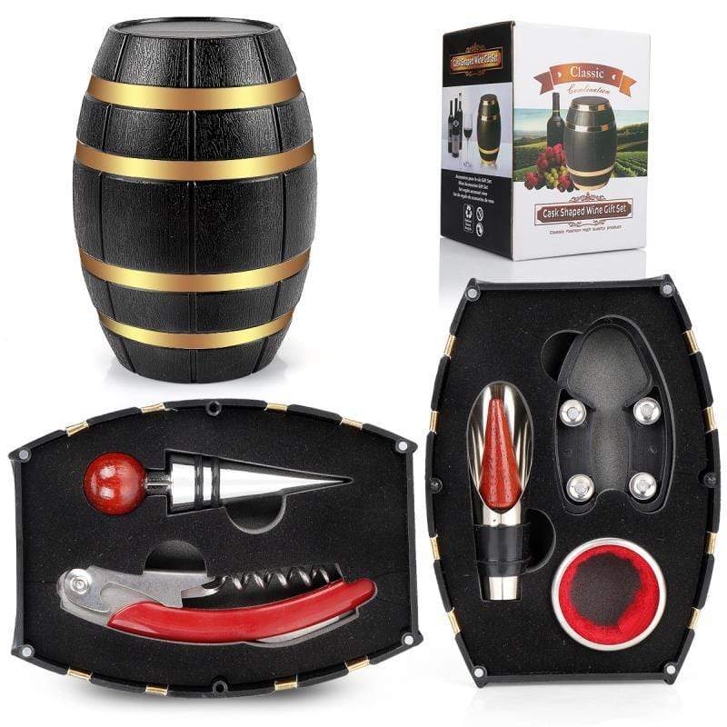 Small Wine Barrel Accessories Set