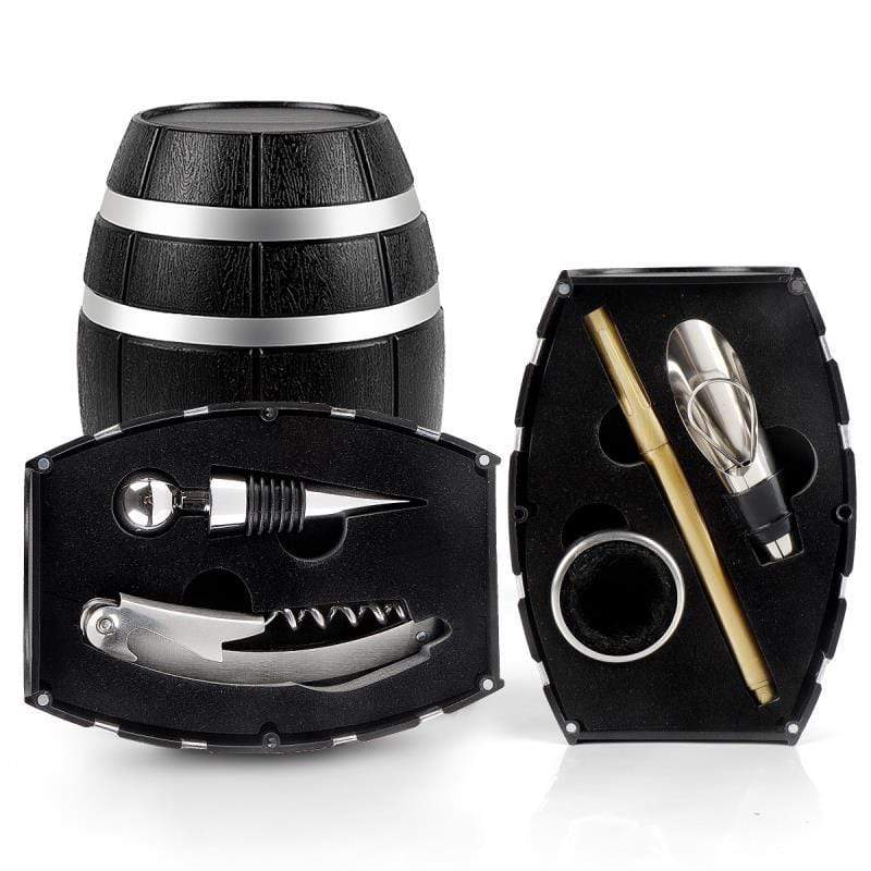 Small Wine Barrel Accessories Set