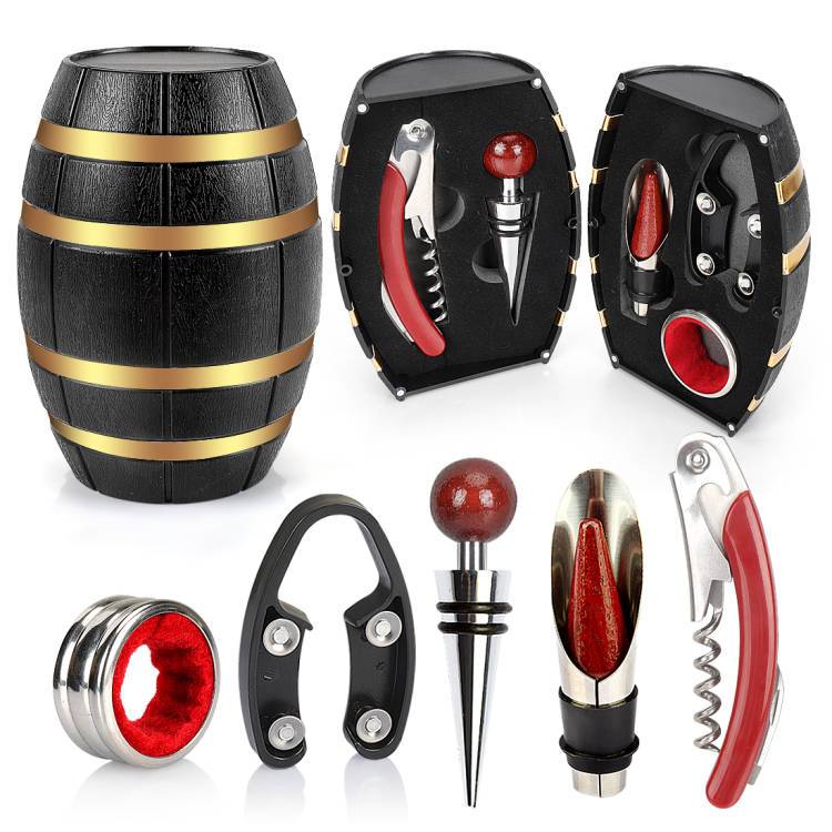 Small Wine Barrel Accessories Set