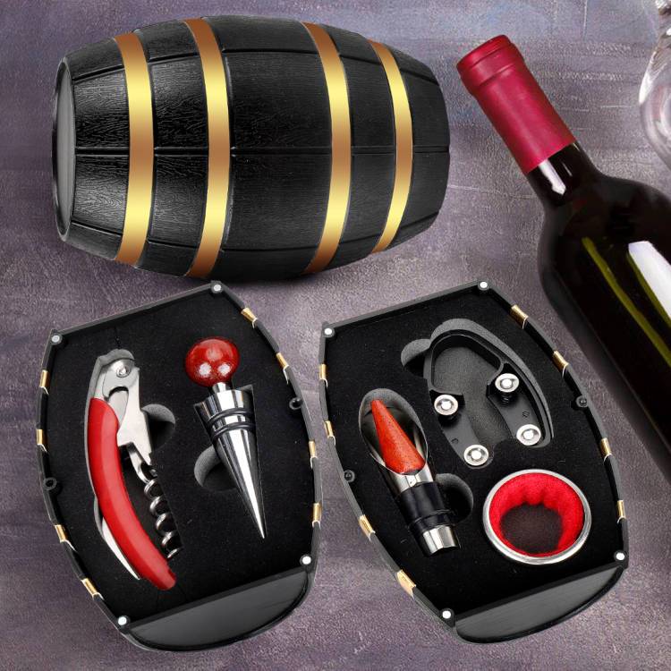 Small Wine Barrel Accessories Set