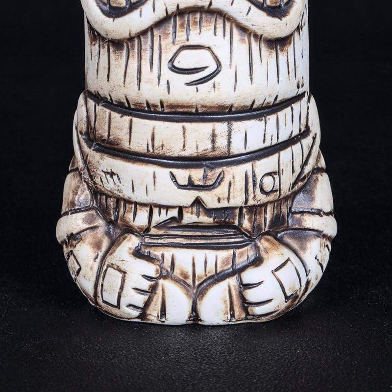 White Tiki Tumbler - 600 ml