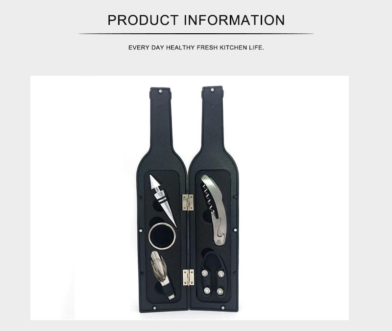 Wine Accessory Tool Set - Set of 5pcs