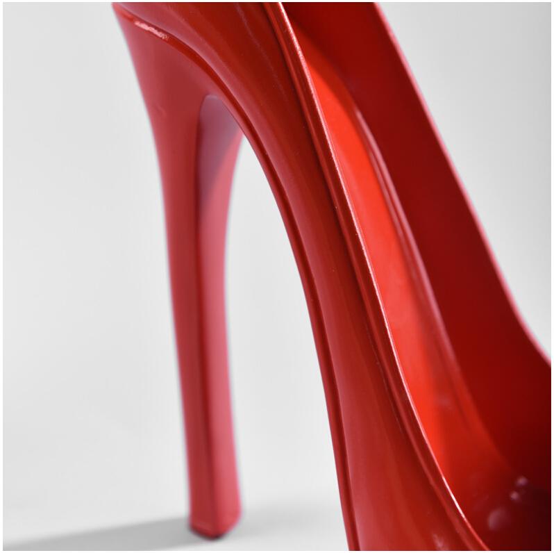 Wine Bottle Holder Red High Heel Shoe