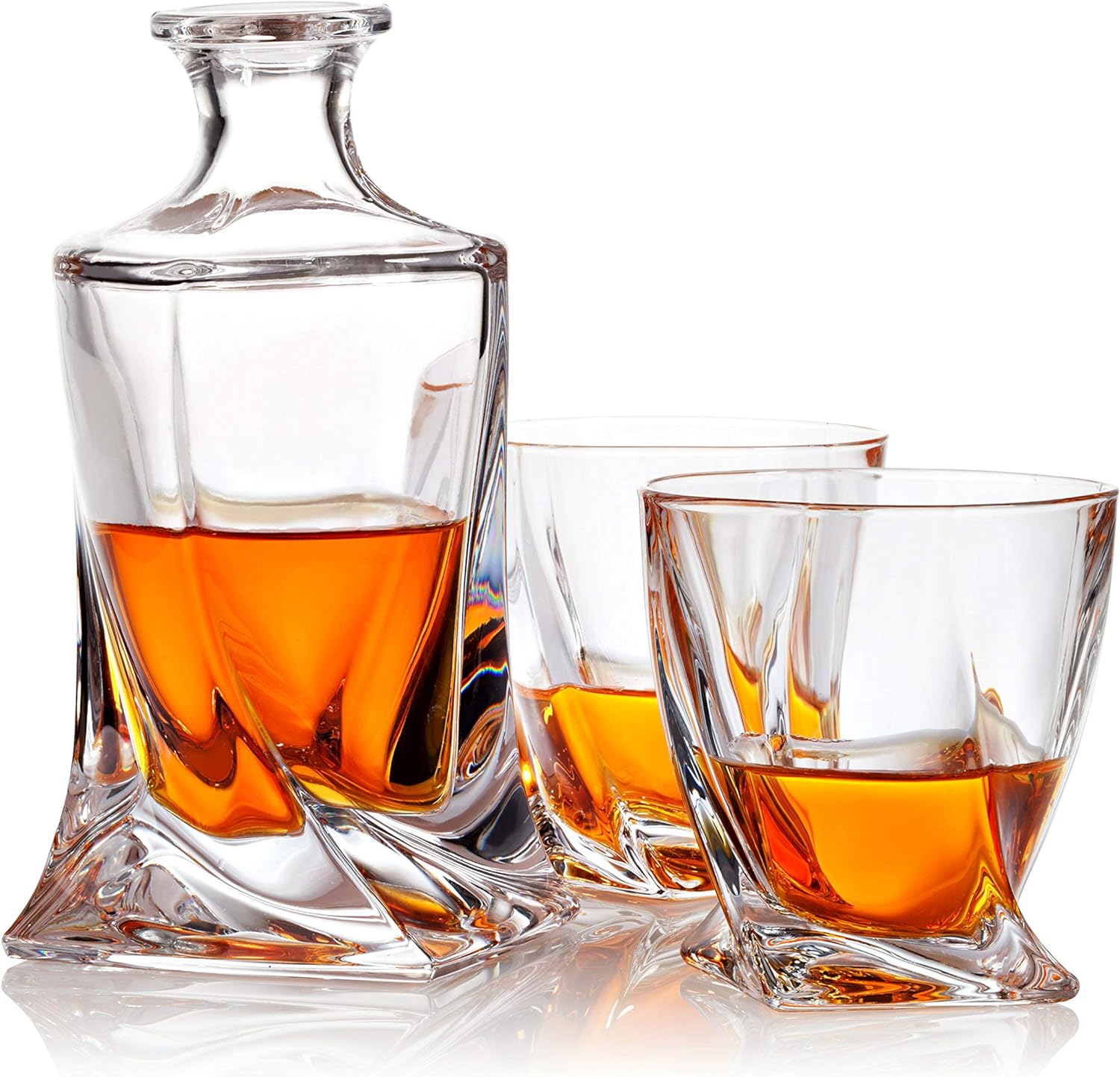 2 Whiskey Glasses and Decanter set