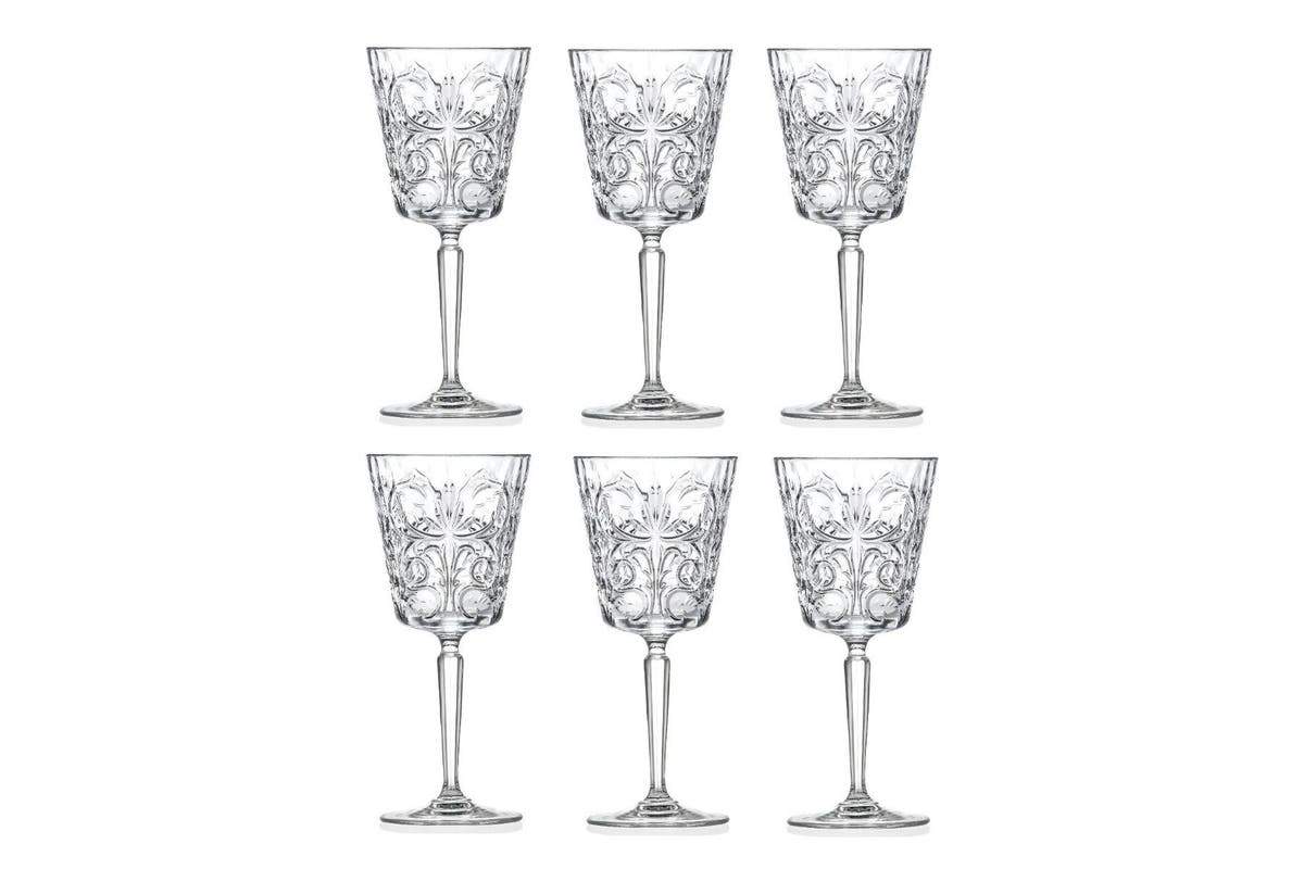 Engraved Wine Glasses - Set of 2