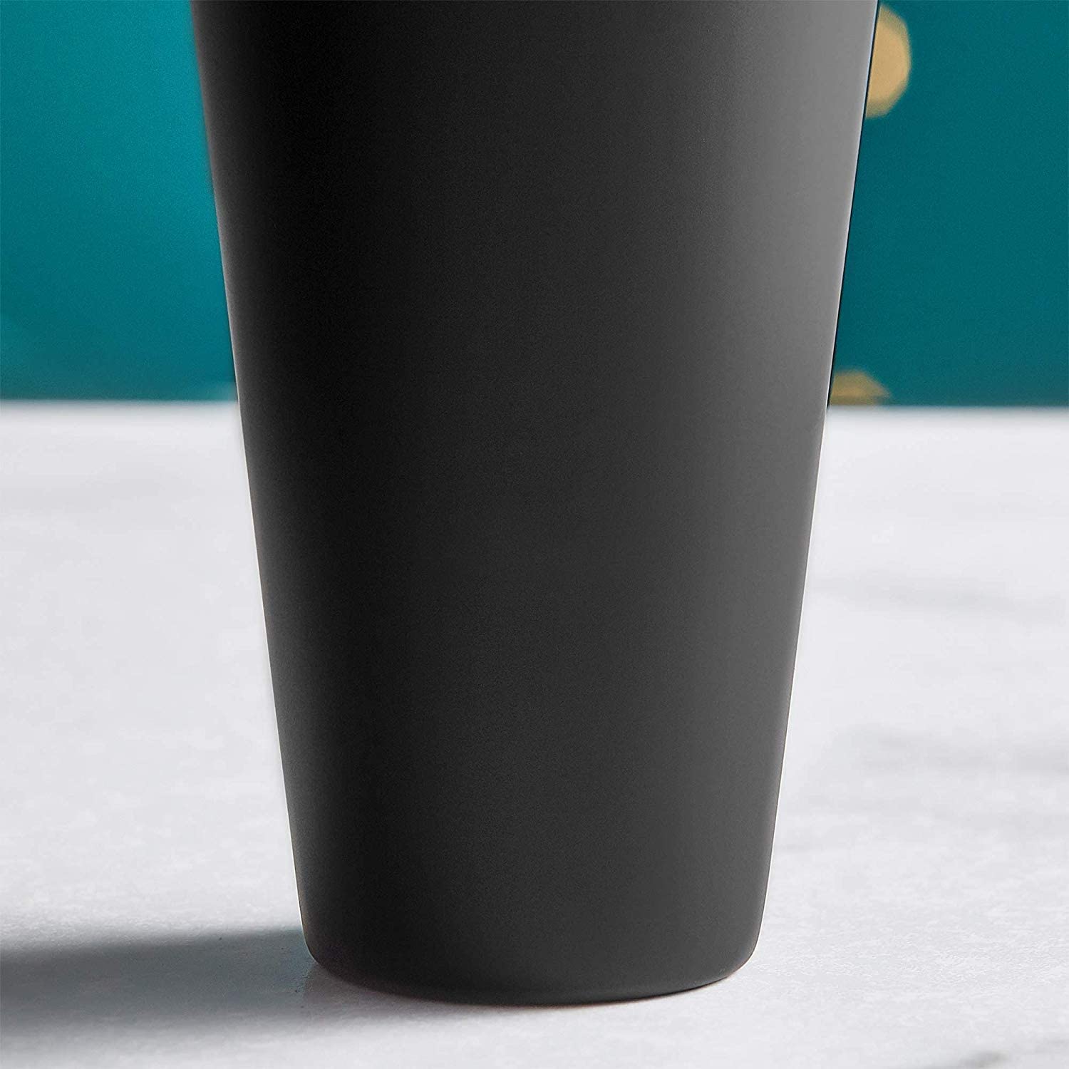 Matte Black Cocktail Shaker Set