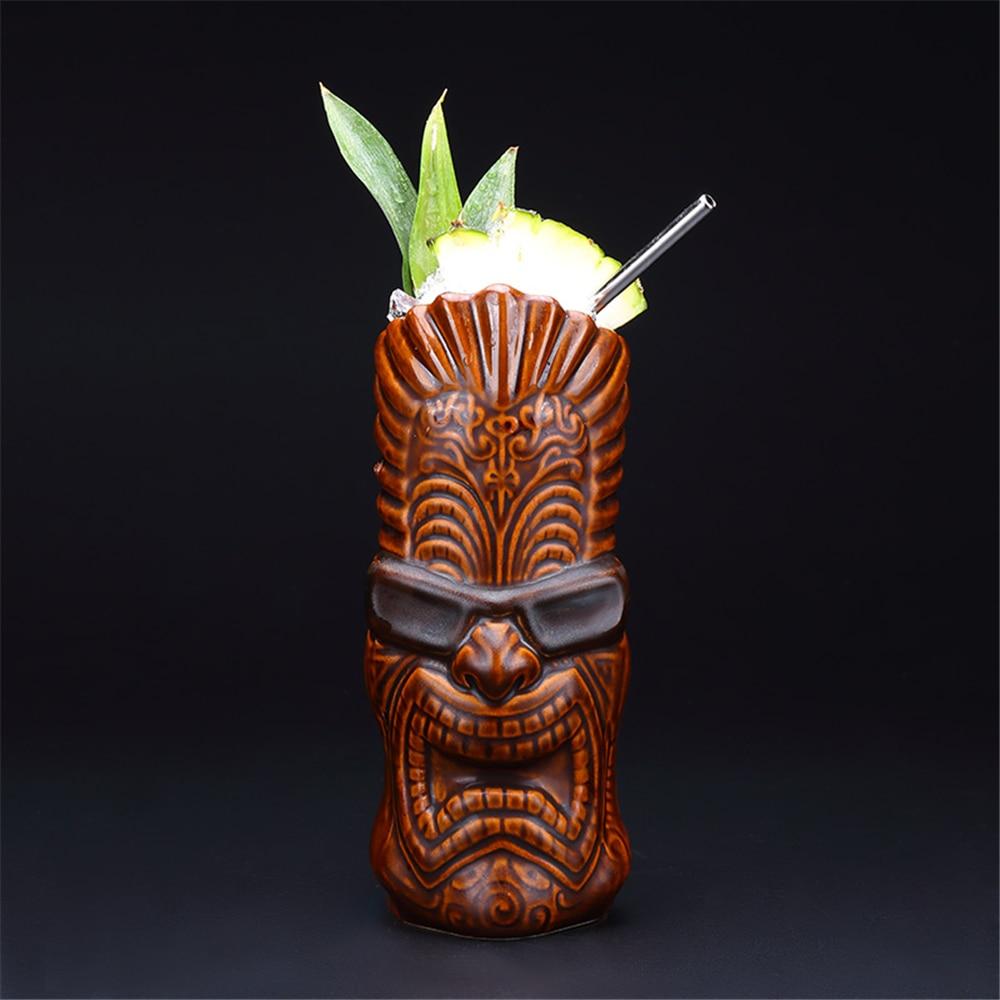 Tiki Tumbler with Sunglasses