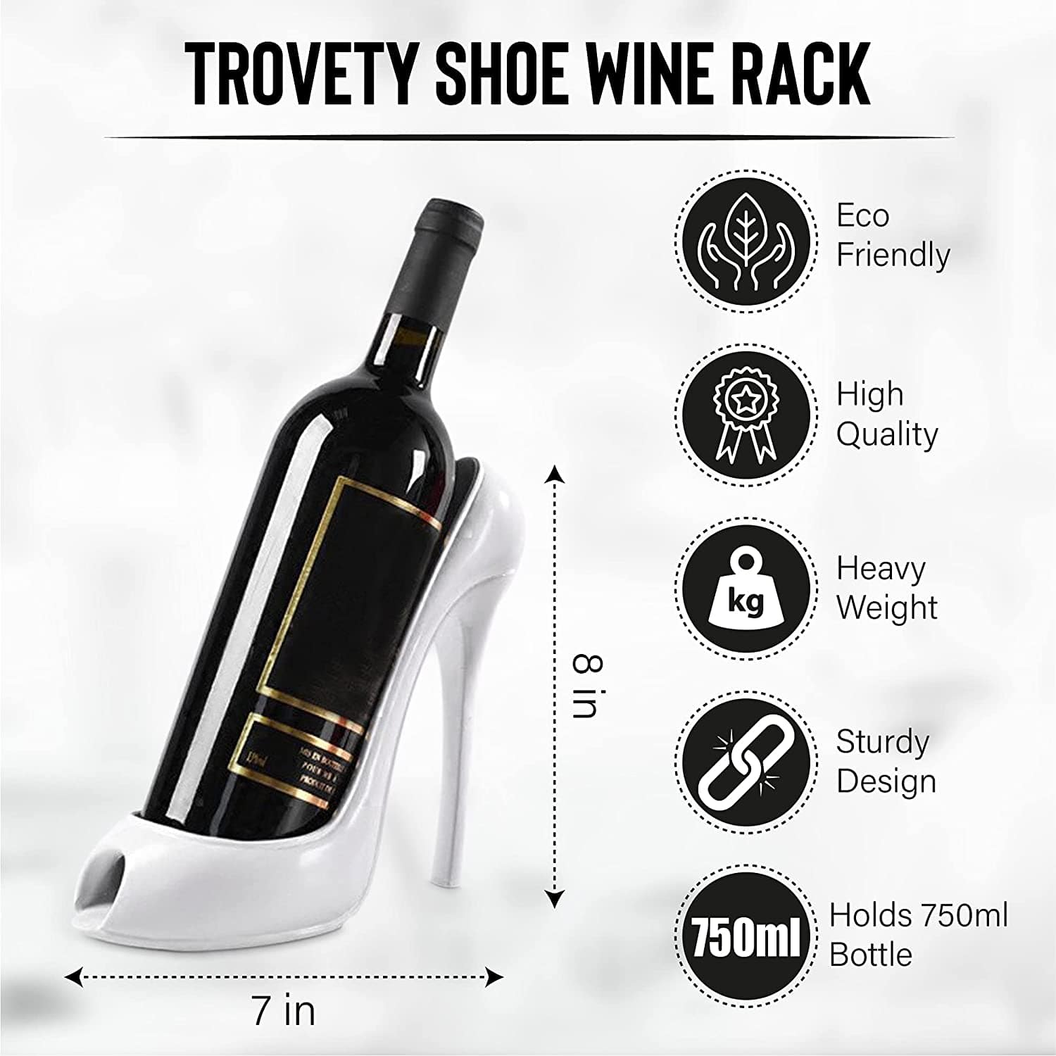 Wine Bottle Holder High Heel Shoe